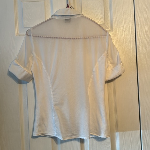 Calvin Klein Jeans White Blouse - Picture 2 of 10